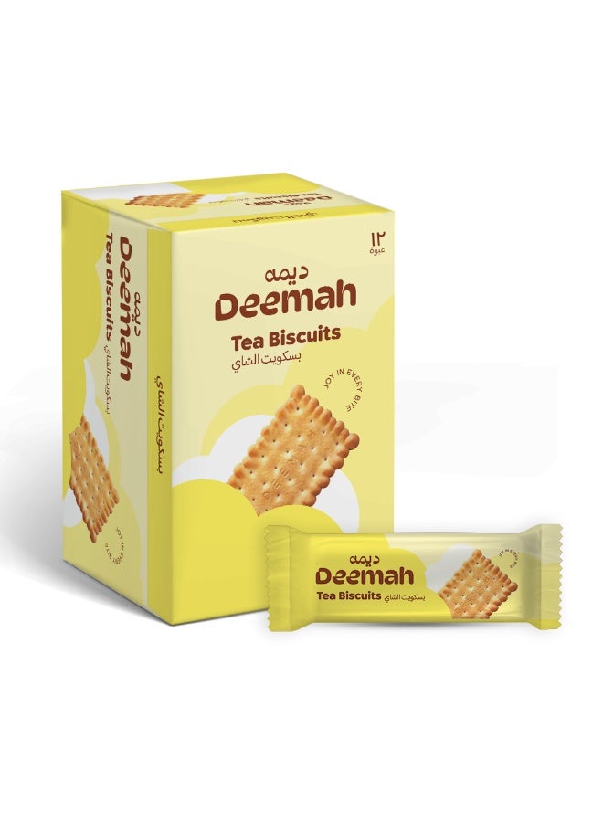 Deemah Tea Biscuits – 80g | Pack of 6 | Crisp & Delicious Biscuits for Tea Time - Image 5
